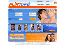 Tablet Screenshot of flirtcafe.de